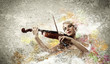 Photo: Gorgeous woman playing on violin Gorgeous woman playing on violin