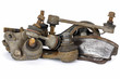 Worn out suspension auto parts