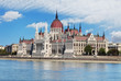 Hungarian parliament from castle - Hungary