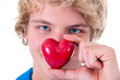Teenager mit Herz