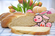 Briochestriezel zu Ostern