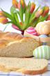 Briochestriezel zu Ostern