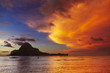 El Nido bay, sunset, Philippines