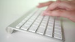 Video: fingers typing on silver keyboard fingers typing on silver keyboard