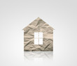 house made ??of paper