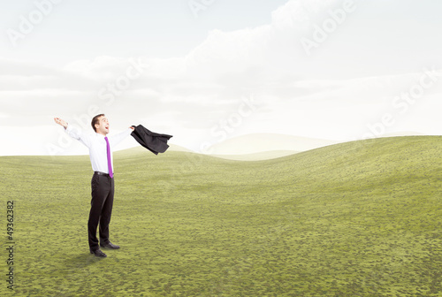 Photo: happiness man happiness man