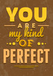 Vintage Saint Valentine's typography vector illustration.