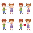 quarreling couple