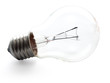 Light bulb with clipping path
