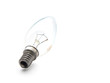 Candle light bulb with natural shadow