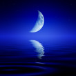 Moon With Reflection