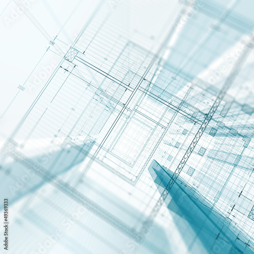 Illustration: Blueprint concept Blueprint concept