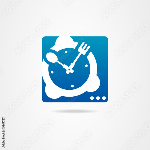 Vector: Kitchen clock graphic design Kitchen clock graphic design