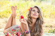 Outdoor girl portrait