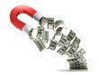 money magnet 3d concept