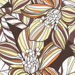 Seamless floral texture