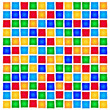 Hintergrund mit bunten Quadraten