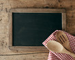 Blackboard and spoons