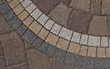 pattern on the pavement
