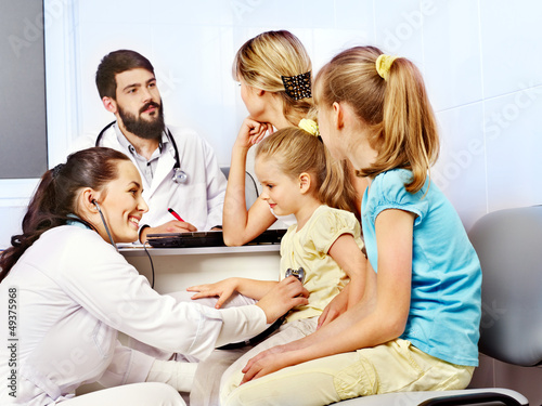 Photo: Doctor exam child. Doctor exam child.