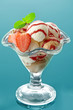 ice cream portion