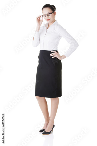 Photo: Young happy businesswoman Young happy businesswoman