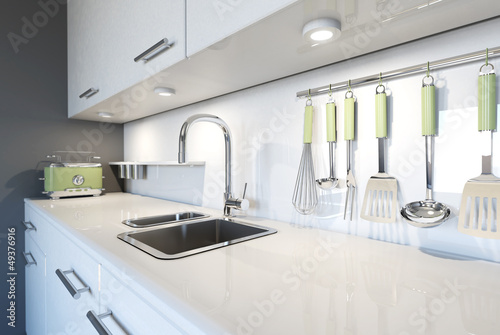 Photo: interior design kitchen in 3d interior design kitchen in 3d