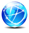 South Latin America and Africa Global Communication Planet