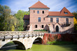 Foto: Gothic castle in Oporow, Poland Gothic castle in Oporow, Poland