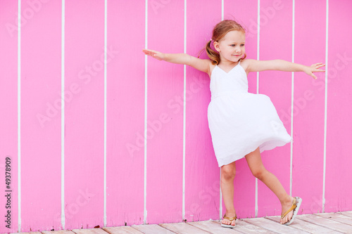 Photo: Adorable little girl Adorable little girl