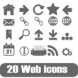 20 web icons