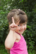 Naughty little girl