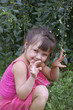 Naughty little girl
