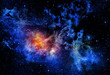 Ilustração: starry deep outer space nebual and galaxy starry deep outer space nebual and galaxy