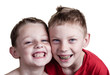 happy brothers