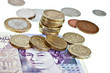 Uk sterling money notes and coins