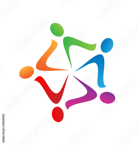Vector: Teamwork swoosh logo vector Teamwork swoosh logo vector