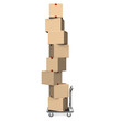 Illustration: MenyBoxsOnHandTruckSideView MenyBoxsOnHandTruckSideView