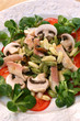 Cavatelli Misti mit Feldsalat und Räucherforelle