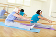 Training in gym