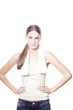 Photo: woman towel fitness woman towel fitness