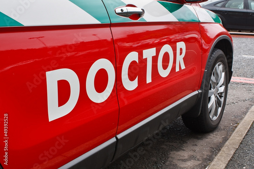 Photo: doctors call out car doctors call out car