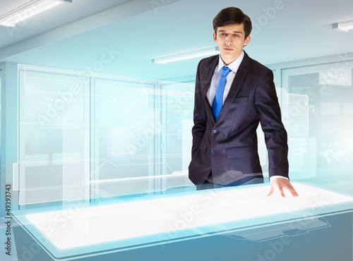 Photo: Business and high-tech innovations Business and high-tech innovations