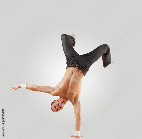 Photo: Modern style dancer posing Modern style dancer posing