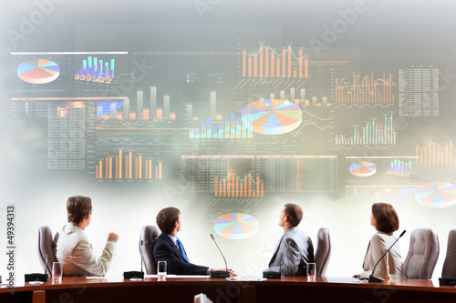 Photo: Business presentation Business presentation