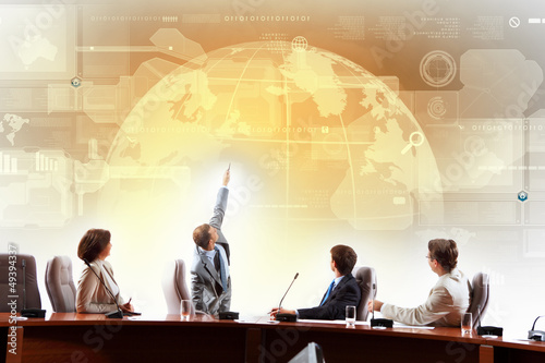 Photo: Business presentation Business presentation