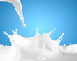 Image of milk splashes