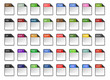 Filetype Icons - Design ''Kapiku Blank'' - Set 2