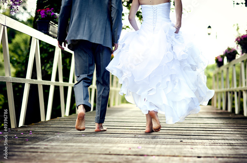 Photo: Beautiful wedding couple Beautiful wedding couple