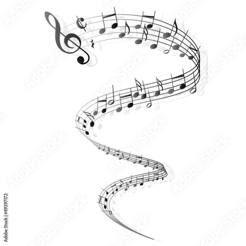 Vector: Notenschlüssel Noten Musik Notenschlüssel Noten Musik